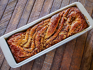 This babka is beautiful on the outside ...